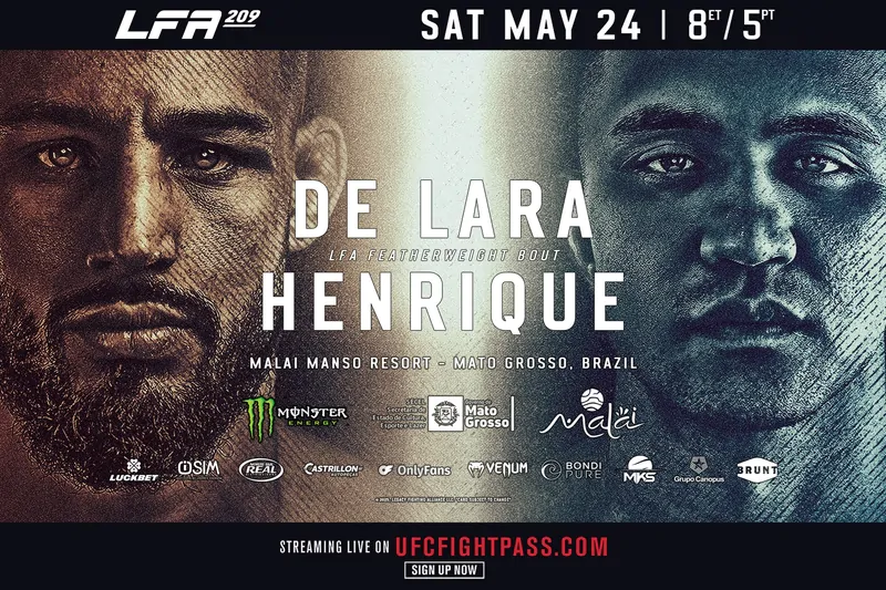 Результаты LFA 209: Бруно Энрике vs Инглессон Де Лара