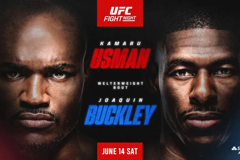 Фанаты неожиданно оценили постер UFC Atlanta: Усман возвращается против Хоакина Бакли