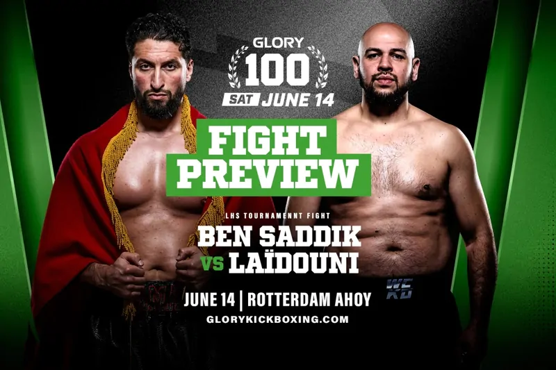GLORY 100: Превью боя Джамаль Бен Саддик vs Софьян Лайдуни