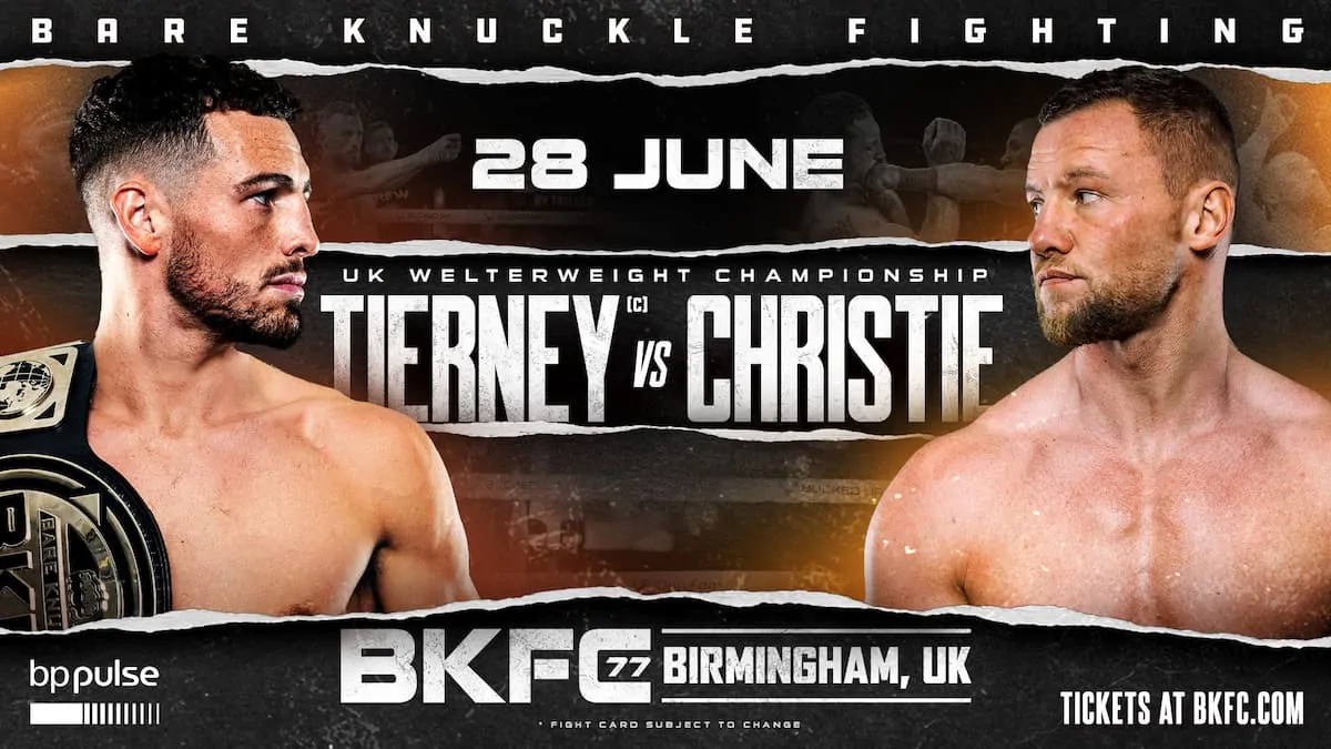 BKFC 77: Актуальный кард участников