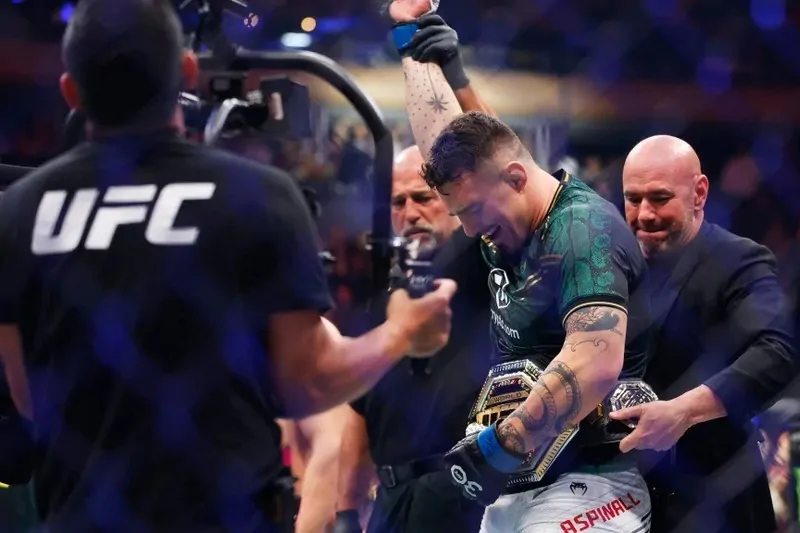 Дэйна Уайт подтвердил: Том Аспиналл подерётся за полноценный титул UFC в 2025 году