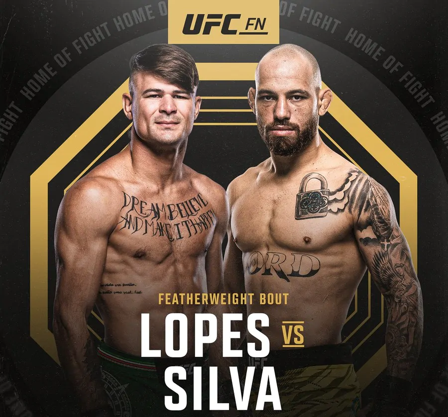 Стартовые коэффициенты на бой Диего Лопес против Жана Силвы Noche UFC