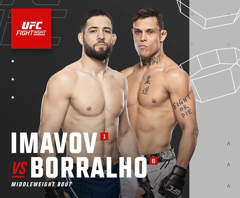 Имавов и Борральо возглавят турнир UFC в Париже 6 сентября