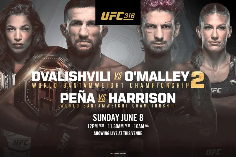Результаты UFC 316: Двалишвили vs О’Мэлли