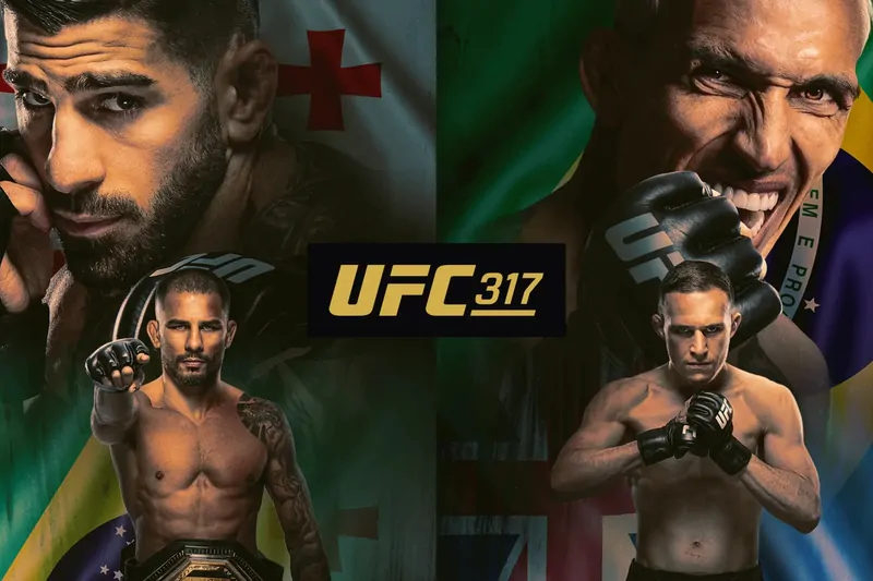 UFC 317: Карта боя Топурия — Оливейра окончательно сформирована