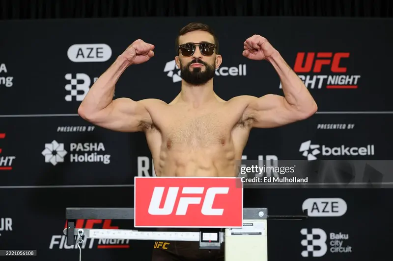 Результаты взвешивания UFC Baku