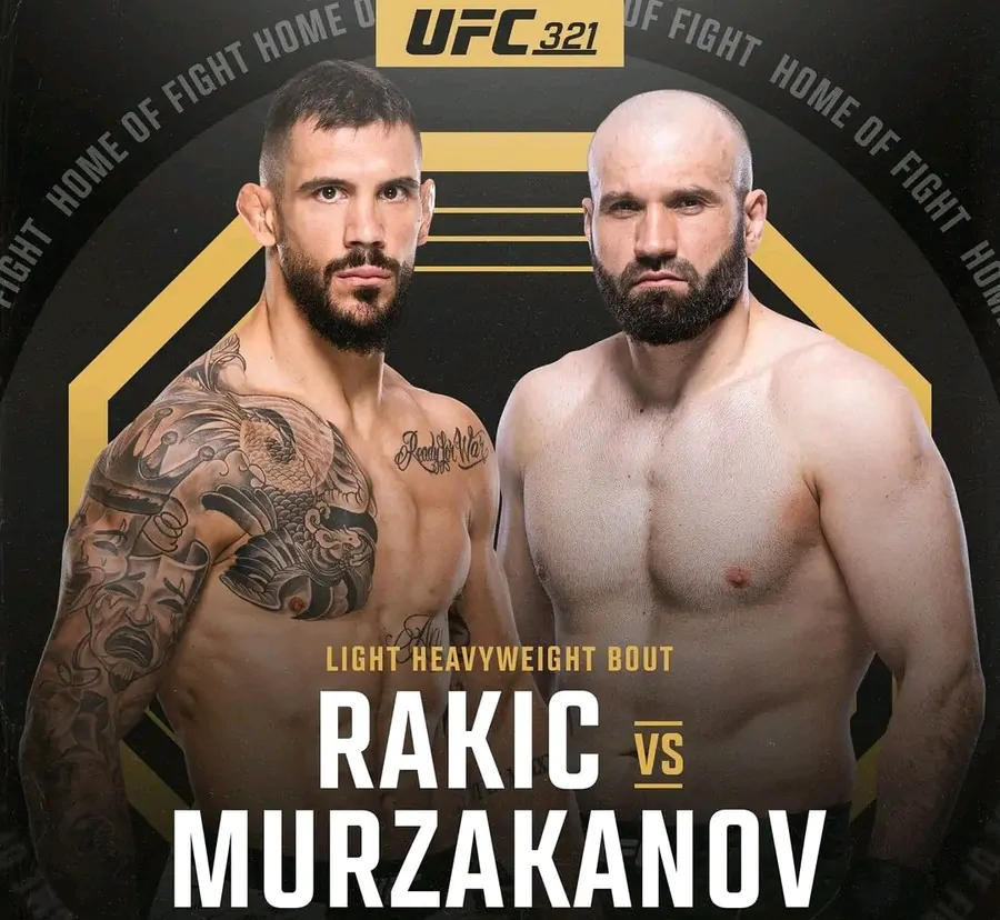 Азамат Мурзаканов сразится с Александром Ракичем на UFC 321