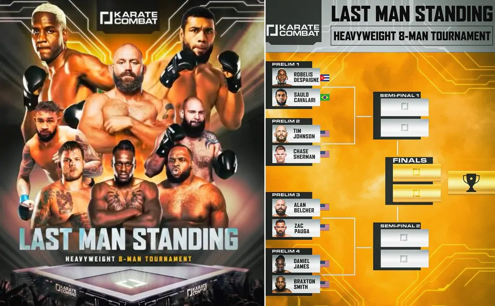 Karate Combat проведёт турнир тяжеловесов в Майами с участием ветеранов UFC