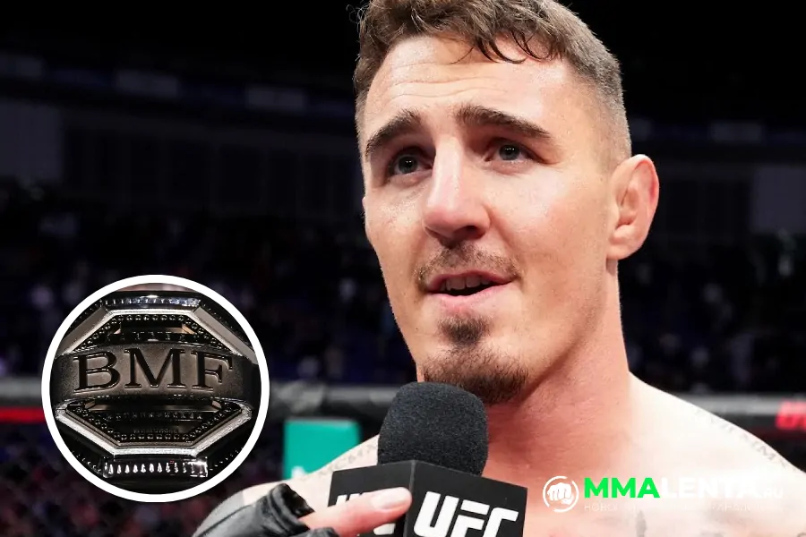 Том Аспиналл раскритиковал титул BMF перед UFC 318: «Это же не настоящий чемпионский пояс — зачем он вообще нужен?»