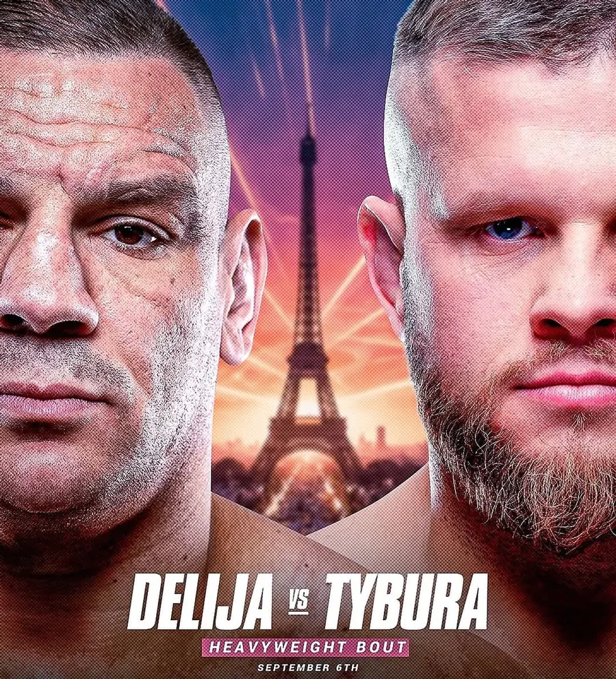 Экс-чемпион PFL Анте Делия дебютирует в UFC на турнире в Париже против Марчина Тыбуры