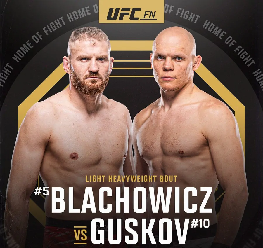 Ян Блахович встретится с Богданом Гуськовым на дебютном турнире UFC в Катаре