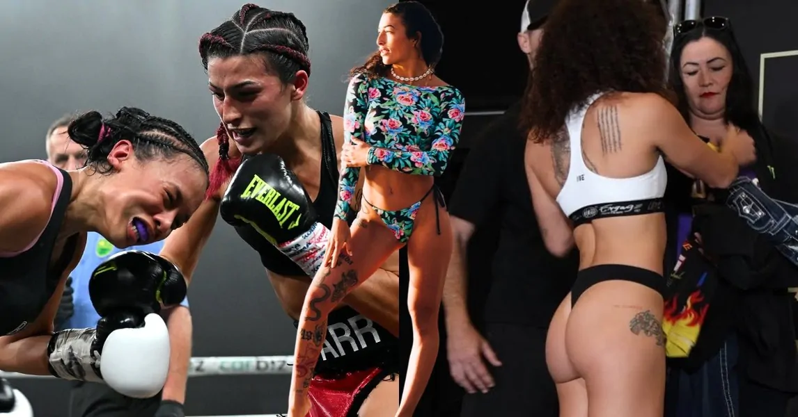 Модель в бикини Жасмин Парр оформила зрелищный TKO и намекнула на переход в UFC