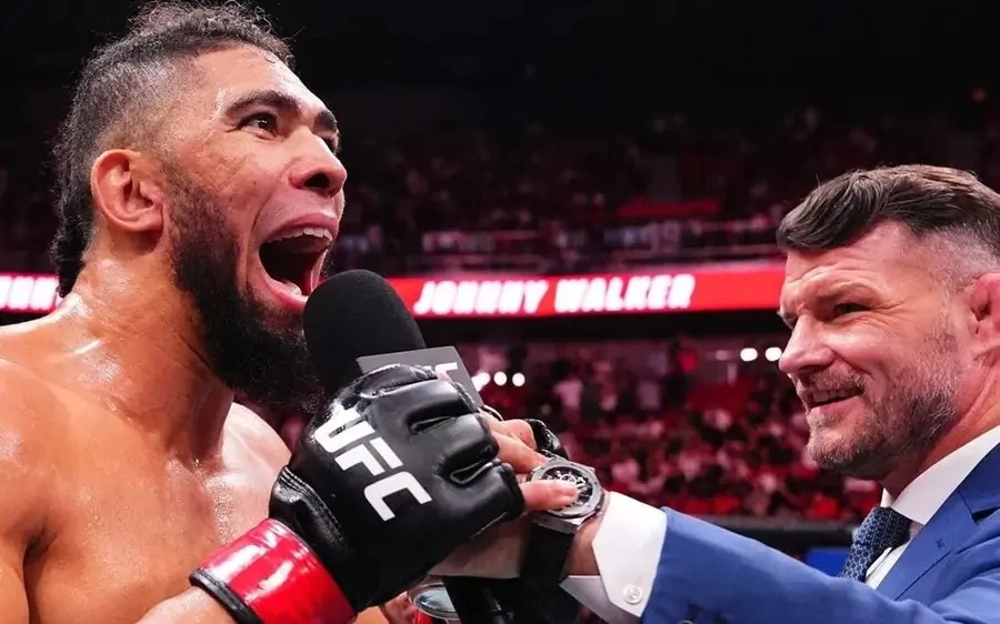 Джонни Уокер попытался скопировать Хамзата Чимаева на UFC Shanghai, но трюк провалился