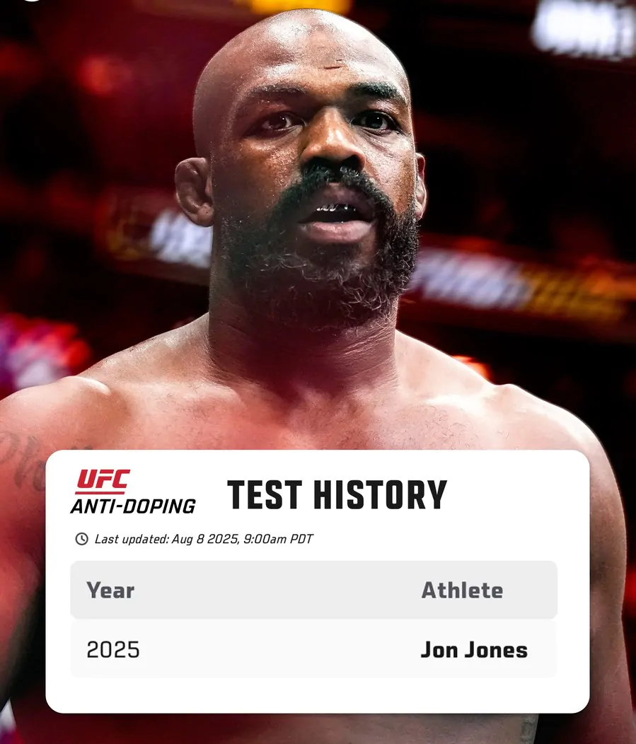Джон Джонс вернулся в пул допинг-тестирования UFC и готовится к камбэку