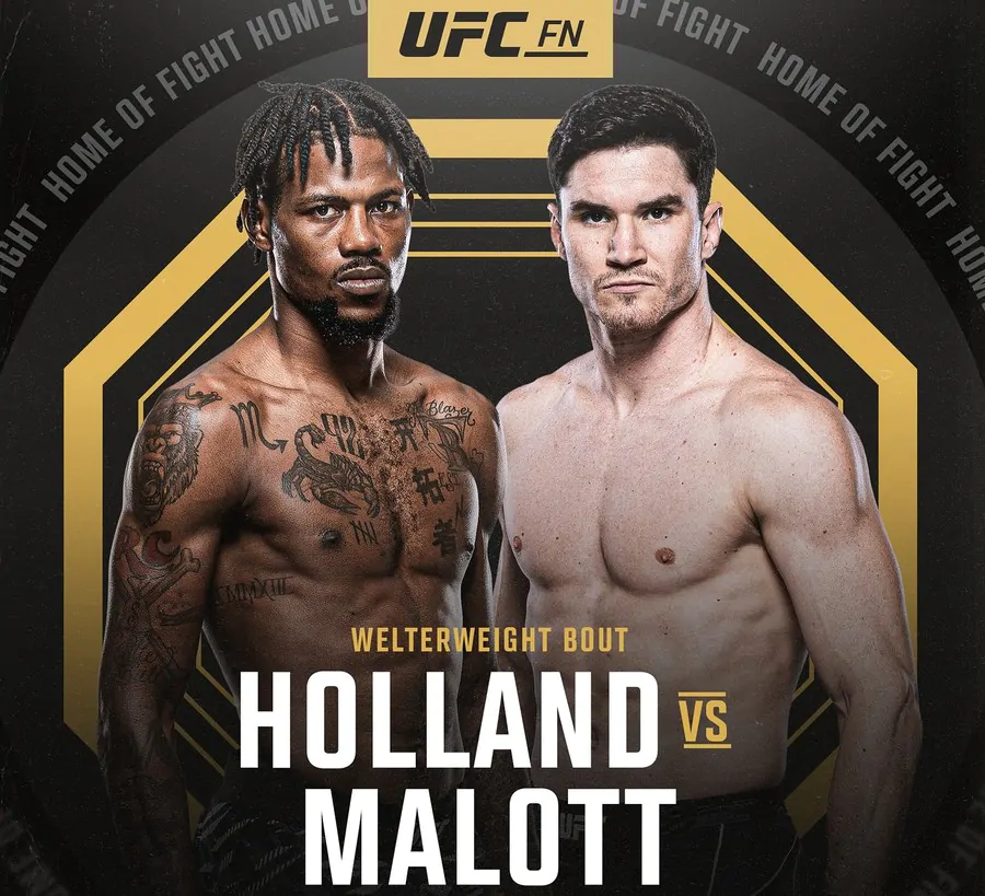Кевин Холланд возвращается: бой с Майком Маллотом на UFC Vancouver 18 октября