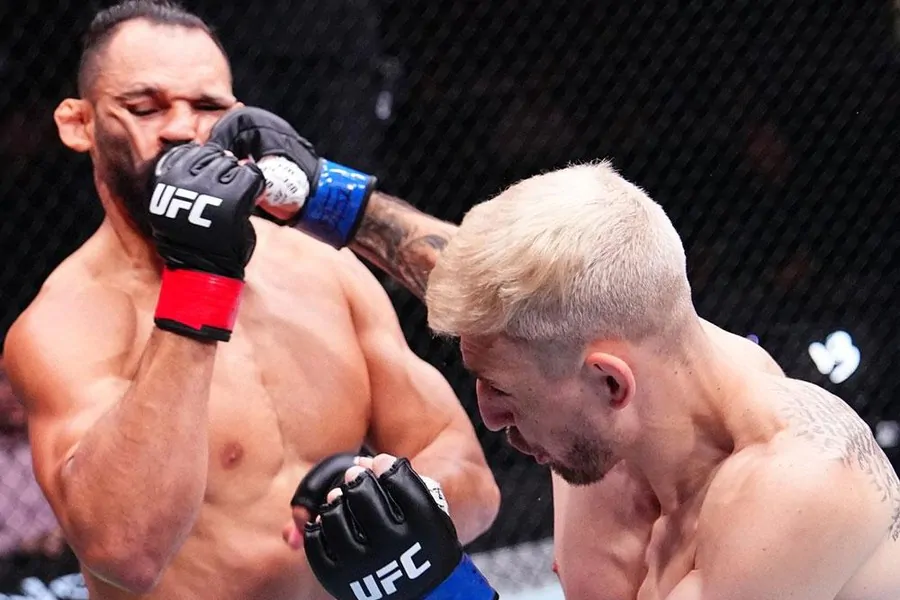 Кайл Даукаус после сенсации на UFC Shanghai: «Я вернулся и буду двигаться к титулу»