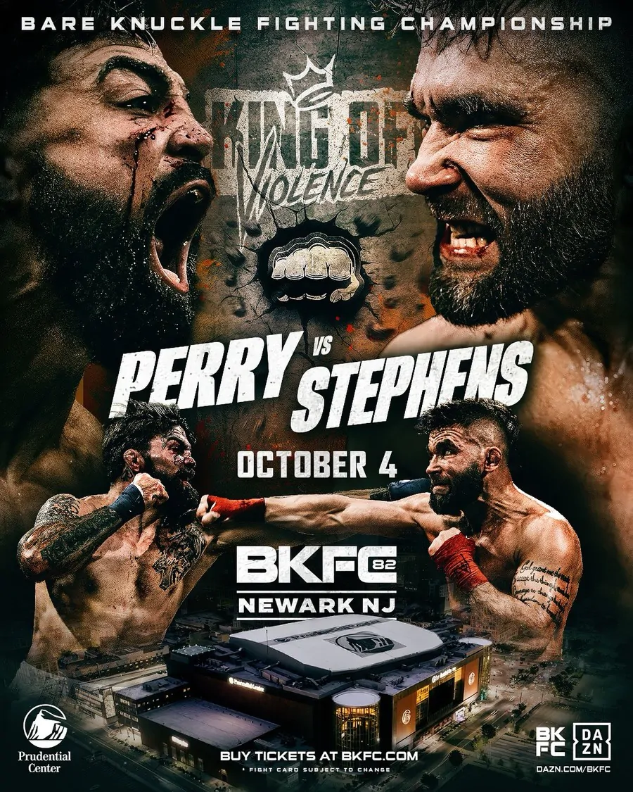 Майк Перри vs Джереми Стивенс возглавят BKFC 82 за титул «Короля жестокости»