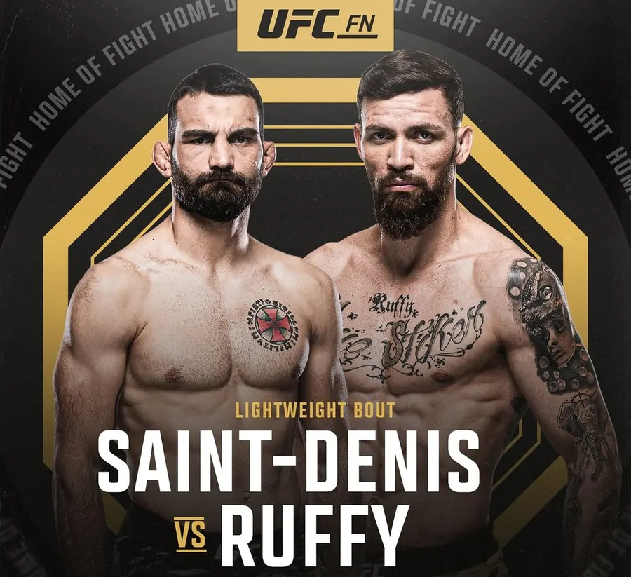 Бенуа Сент-Дени вернётся в Париж на бой с Маурисиу Руффи на UFC Paris