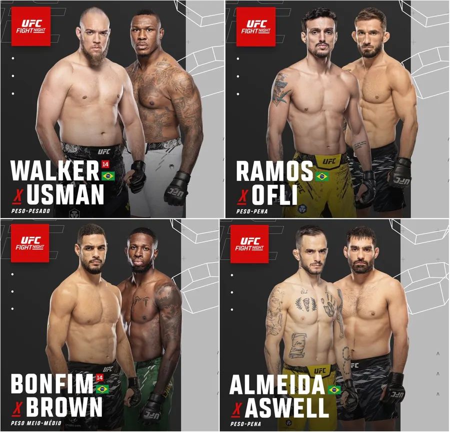 UFC анонсировал четыре новых боя для турнира UFC Rio в октябре