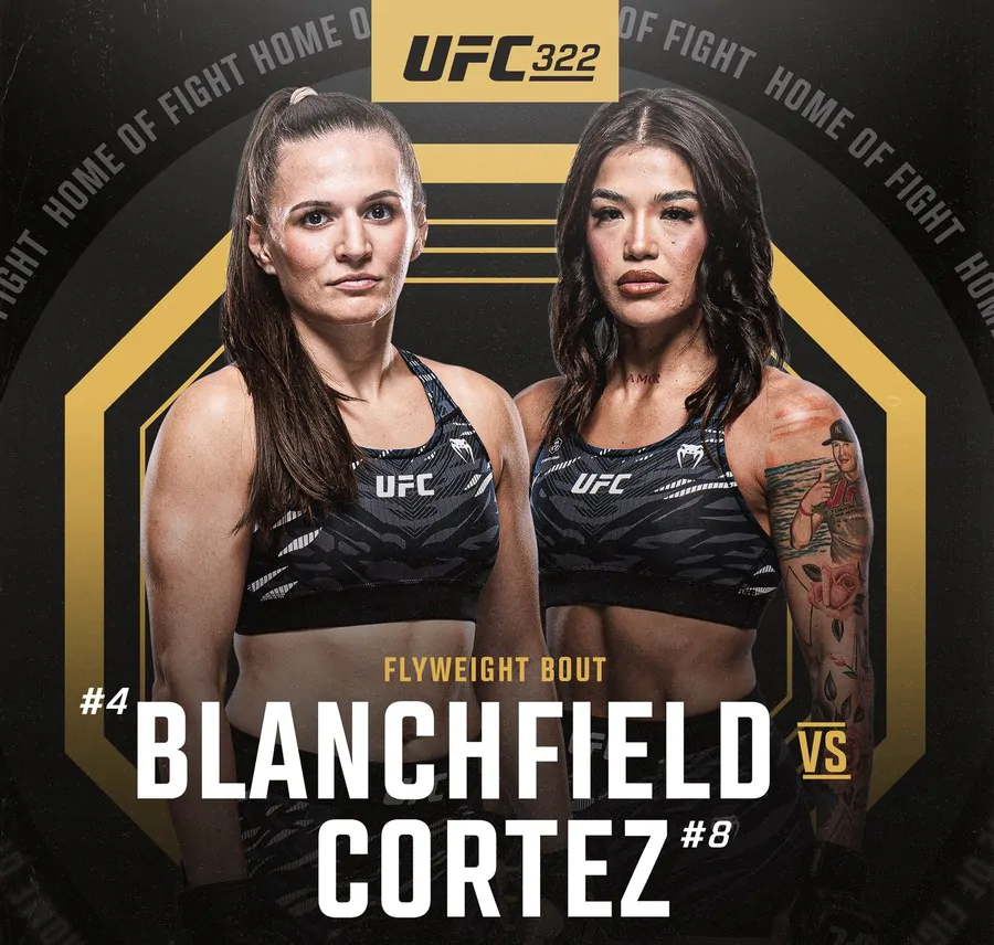 Трейси Кортес и Эрин Бланчфилд проведут реванш на UFC 322