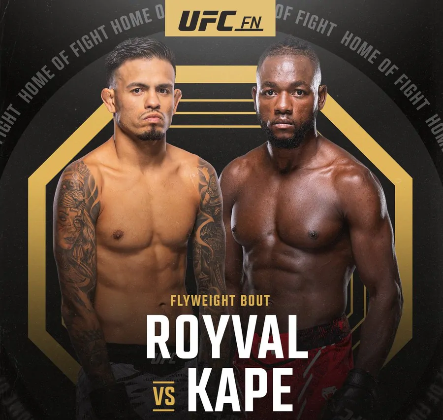 UFC Vegas 112: Брендон Ройвал и Манел Капе возглавят последний турнир 2025 года